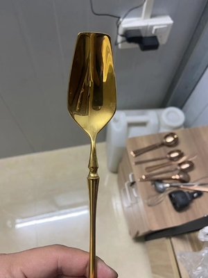 স্টেইনলেস স্টীল ফর্ক এবং চামচ টাইটানিয়াম নাইট্রাইড পিভিডি ভ্যাকুয়াম লেপ মেশিন