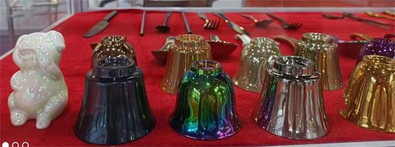 পিভিডি টাইটানিয়াম নাইট্রাইড রিং লেপ মেশিন জুয়েলারী পিভিডি গোল্ড রিং প্লাজমা ভ্যাকুয়াম লেপ / লেপ সরঞ্জাম