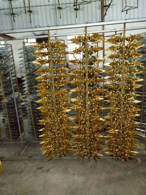 উচ্চ উৎপাদন ক্ষমতা সম্পন্ন সিরামিক সোনার রূপা ভ্যাকুয়াম কোটিং মেশিন