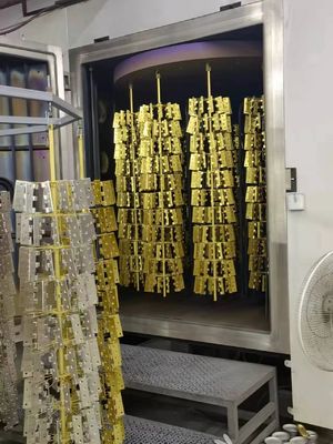 কাস্টমাইজড পিভিডি ভ্যাকুয়াম কোটিং পেইন্ট মেশিন মেটাল ইন্ডাস্ট্রিয়াল অটোমেশন পেইন্টিং লাইন কোটিং মেশিনারি