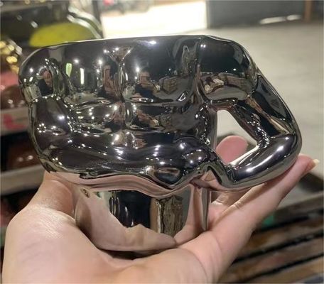 উচ্চ উৎপাদন ক্ষমতা সম্পন্ন সিরামিক টাইল সোনার রূপালী ভ্যাকুয়াম কোটিং মেশিন