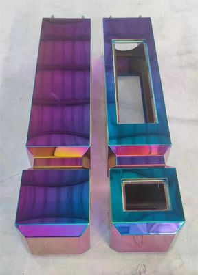 উচ্চ শক্তি দক্ষতা ধাতু WC আনুষাঙ্গিক পিভিডি ভ্যাকুয়াম লেপ মেশিন