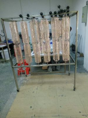 পিভিডি লেপ মেশিন স্টেইনলেস স্টীল হার্ডওয়্যার / ঘড়ি / জুয়েলারী / গল্ফ ক্লাব / চশমা ফ্রেমের জন্য ম্যাগনেট্রন স্পটারিং লেপ মেশিন