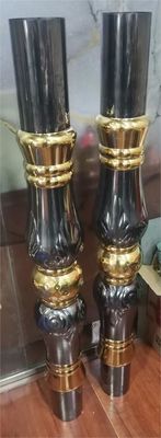 স্টেইনলেস স্টিল শীট পিভিডি ভ্যাকুয়াম প্লেটিং মেশিন গোল্ড ডেকোরেটিভ এলিভেটর মিরর কোট প্রোডাকশন লাইন