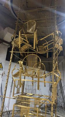 প্লাস্টিক পার্ট মেটাল পার্টস এসএস টেবিলওয়্যার আসবাবপত্র পিভিডি কোটিং মেশিন/প্লাস্টিক ভ্যাকুয়াম কোটিং সরঞ্জাম