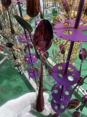 স্টেইনলেস স্টীল গোলাপী স্বর্ণ রঙ পিভিডি ভ্যাকুয়াম লেপ মেশিন ধাতু লেপ সরঞ্জাম