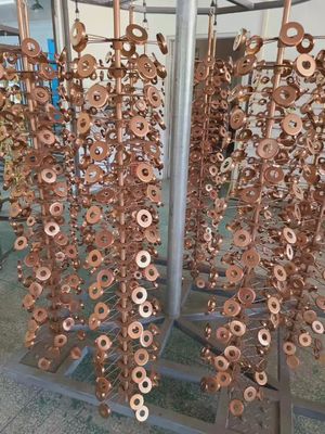 স্টেইনলেস স্টীল আর্টওয়্যার আর্টওয়ার্ক হ্যান্ডওয়ার্ক গোল্ড রোজ পিভিডি ভ্যাকুয়াম লেপ মেশিন