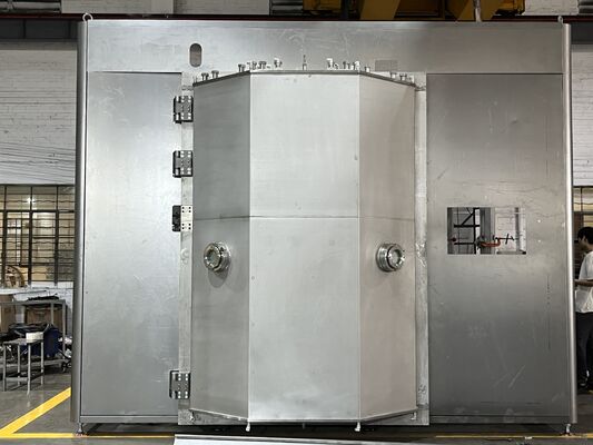 উচ্চ কাঠিন্য পরিধান-প্রতিরোধী আবরণ এবং সম্পূর্ণ স্বয়ংক্রিয় নিয়ন্ত্রণ সহ ছোট হার্ডওয়্যার পিভিডি ভ্যাকুয়াম কোটিং মেশিন