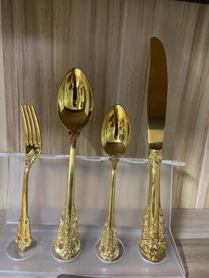 Full Auto PVD Coating Machine with Mirror Polished Finish and Custom Made Vacuum Chamber for Luxury Tableware