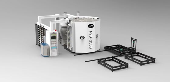 ফিঙ্গারপ্রিন্ট প্রতিরোধী সহজ পরিষ্কার এবং সম্পূর্ণ স্বয়ংক্রিয় নিয়ন্ত্রণ সহ স্যানিটারি ভারী হার্ডওয়্যার পিভিডি ভ্যাকুয়াম লেপ মেশিন