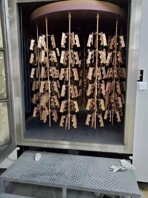 লক পার্টসের জন্য অ্যান্টি-করোশন কোটিং, উচ্চ পরিধান প্রতিরোধ ক্ষমতা এবং ফুল অটো কন্ট্রোল সিস্টেম সহ পিভিডি ভ্যাকুয়াম কোটিং মেশিন