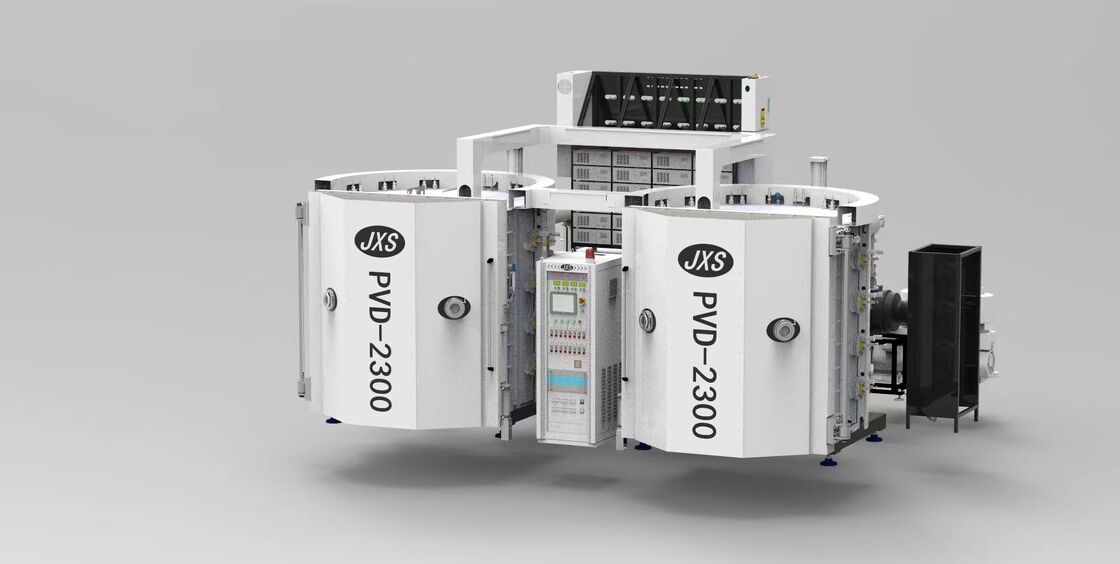 সিরামিক কারুশিল্পের জন্য ফুল অটো পিভিডি ভ্যাকুয়াম লেপ মেশিন, উজ্জ্বল রঙ এবং উচ্চ চকচকে এবং 1 বছরের ওয়ারেন্টি