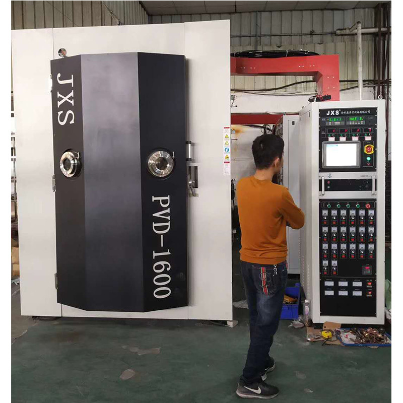 ইজি অপারেশন কার মোটরসাইকেল স্টেইনলেস স্টিল এক্সহস্ট পাইপ পিভিডি ভ্যাকুয়াম লেপ মেশিন ব্লু রেইনবো রঙের জন্য