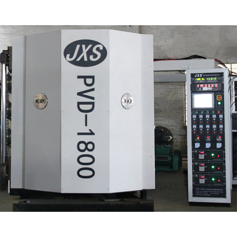 স্টেইনলেস স্টিলের অংশগুলির জন্য বৃহত ক্ষমতা সজ্জাসংক্রান্ত পিভিডি ভ্যাকুয়াম মেটাল লেপ মেশিন