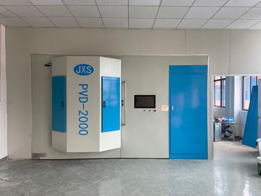 ডেকোরেটিভ পণ্যের জন্য উচ্চ ক্ষমতা সম্পন্ন শক্তি সাশ্রয়ী স্টেইনলেস স্টিল ভ্যাকুয়াম পিভিডি কোটিং মেশিন