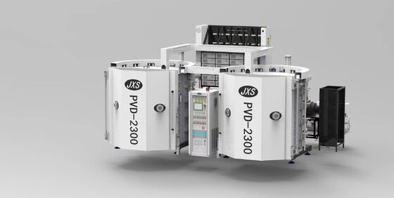 সিরামিক কারুশিল্পের জন্য ফুল অটো পিভিডি ভ্যাকুয়াম লেপ মেশিন, উজ্জ্বল রঙ এবং উচ্চ চকচকে এবং 1 বছরের ওয়ারেন্টি