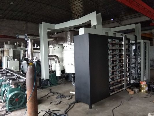 ভালো দাম স্টেইনলেস স্টিল ডোর কবজা জন্য স্বয়ংক্রিয় পিভিডি টাইটানিয়াম নাইট্রাইড লেপ মেশিন অনলাইন