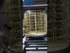 স্টেইনলেস স্টিল কাটলারি গোল্ডেন পিভিডি মেশিন