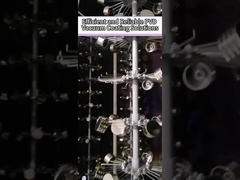 বড় ক্ষমতা স্টেইনলেস স্টীল পিভিডি লেপ মেশিন ভ্যাকুয়াম বাষ্পীকরণ লেপ সরঞ্জাম