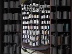 জুয়েলারী জন্য ম্যাগনেট্রন স্পটটিং পিভিডি ভ্যাকুয়াম লেপ মেশিন